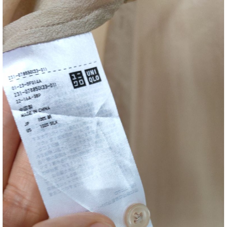 Áo Sơ Mi Uniqlo sz S, new 99%