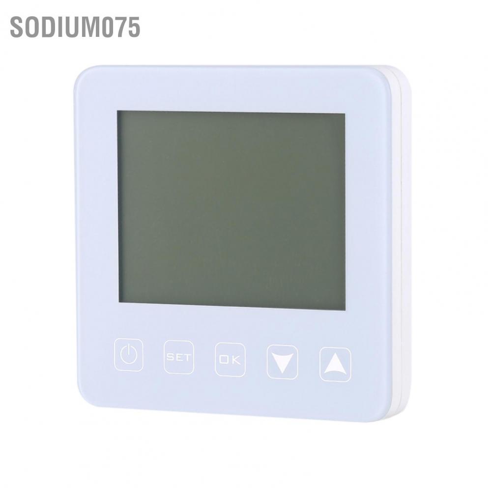 Sodium075 16A Programmable LCD Screen Electric Heating Thermostat Room Temperature Controller