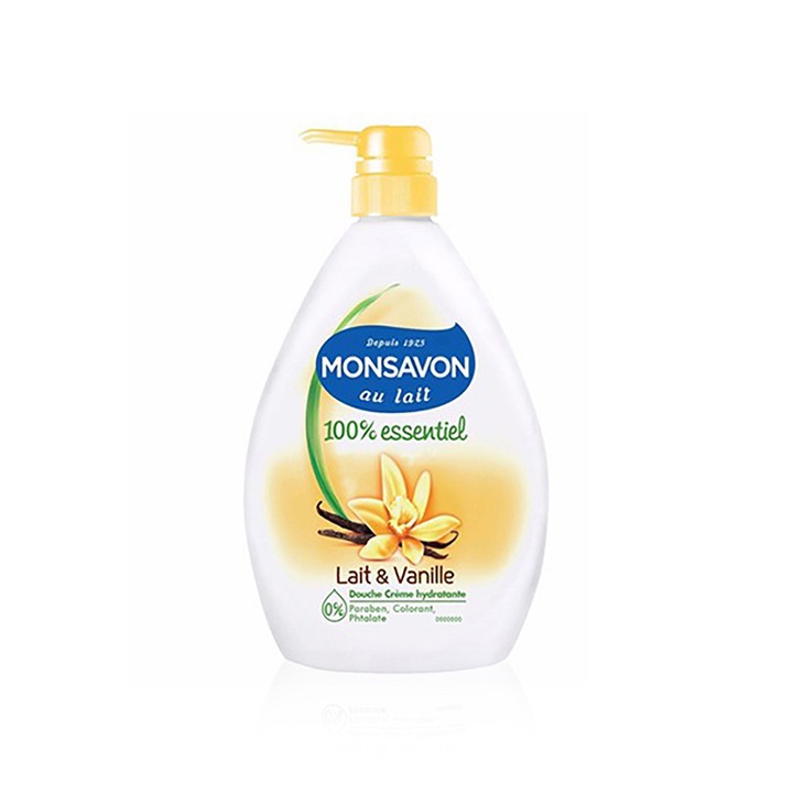 Sữa tắm Monsavon chiết xuất sữa và hoa vani 1000ml