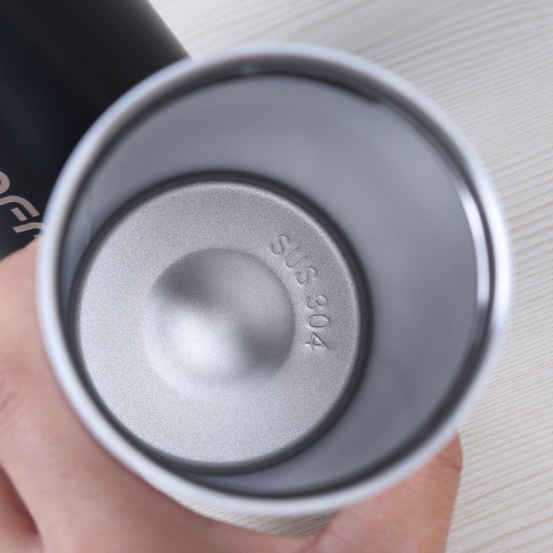 Cốc cà phê giữ nhiệt phong cách hàn quốc, chất liệu inox 304, thiết kế sang trọng  tiện lợi, DT 400ml phù hợp văn phòng