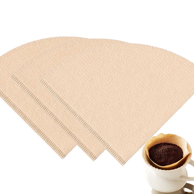 [takejoynew 0609] 100PCs V60 Drip Paper Coffee Filter Coffee Strainer Bag Espresso Tea Infuser