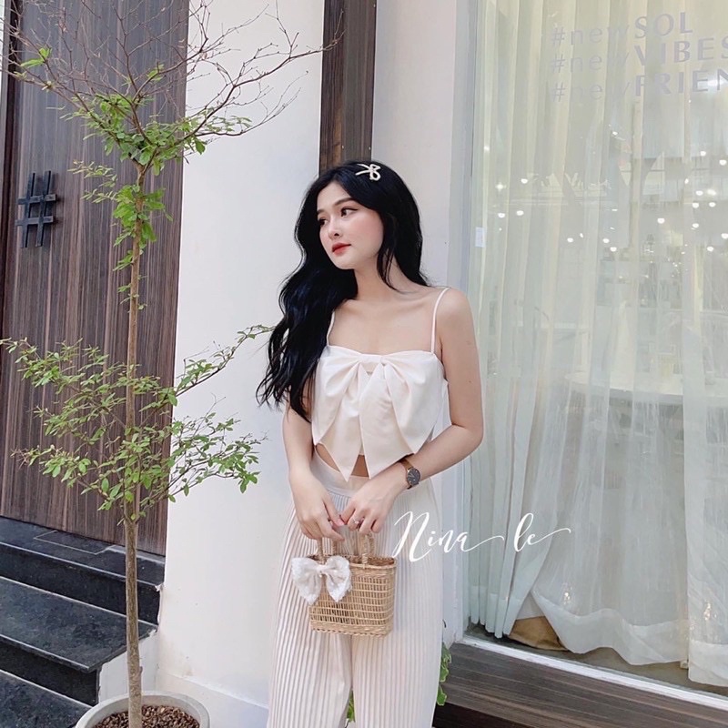 Set 2s nơ quần dập ly bigsize 55-90kg