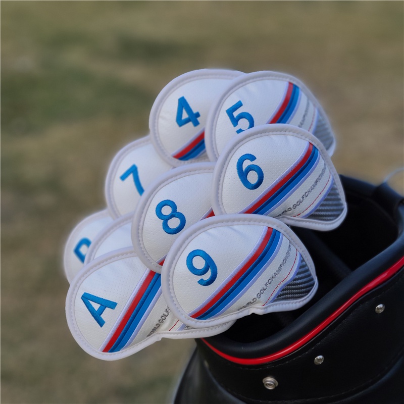 WGC Giải Vô Địch Thế Giới Golf Head Cover Thanh Gỗ Bộ Cap BóngHeadgear Bóng Bảo Vệ rJcj