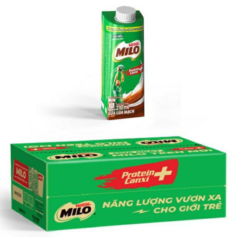 Milo nắp vặn