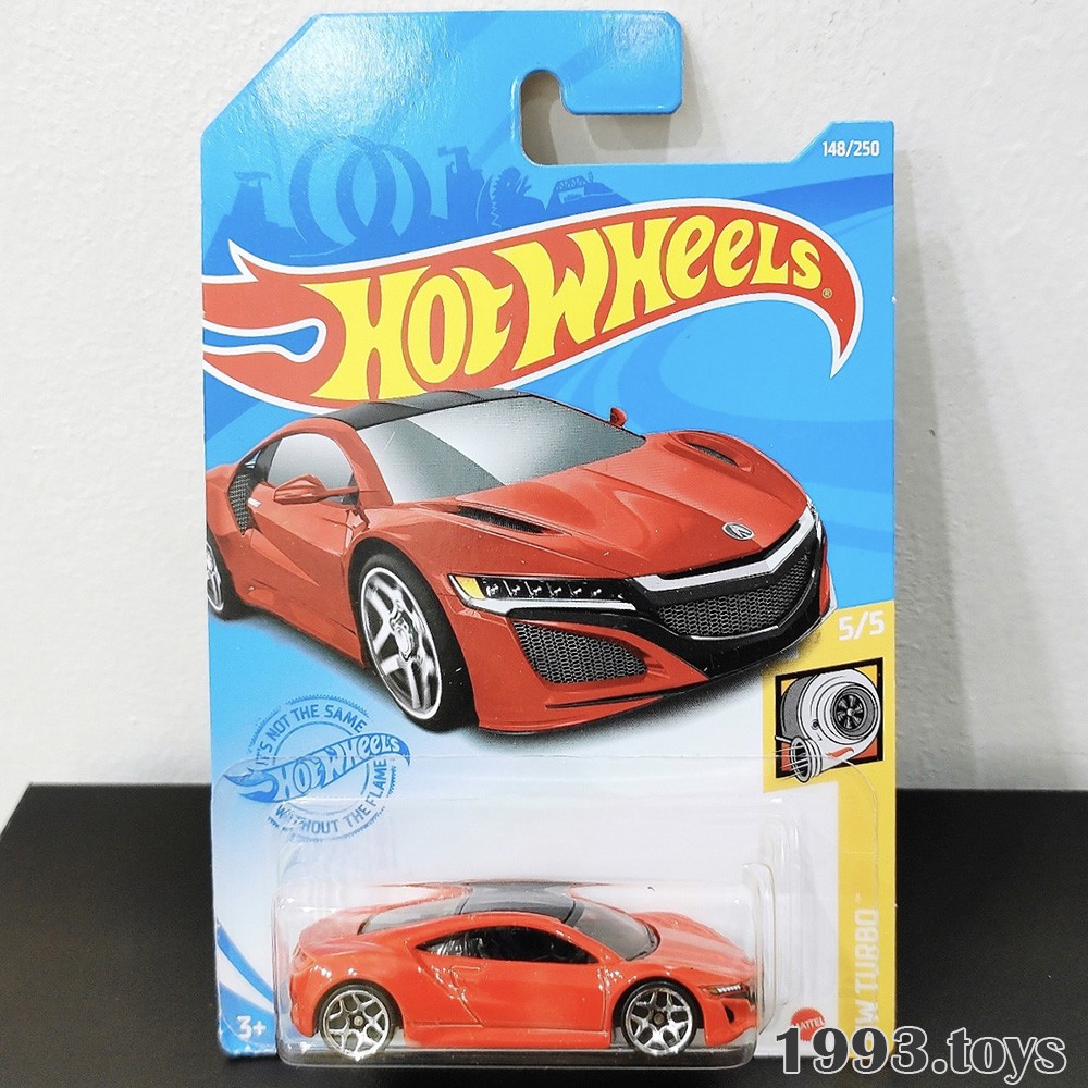 Xe mô hình 1:64 Hot Wheels Basic HW Turbo 2021 - 17 Acura NSX GRY59