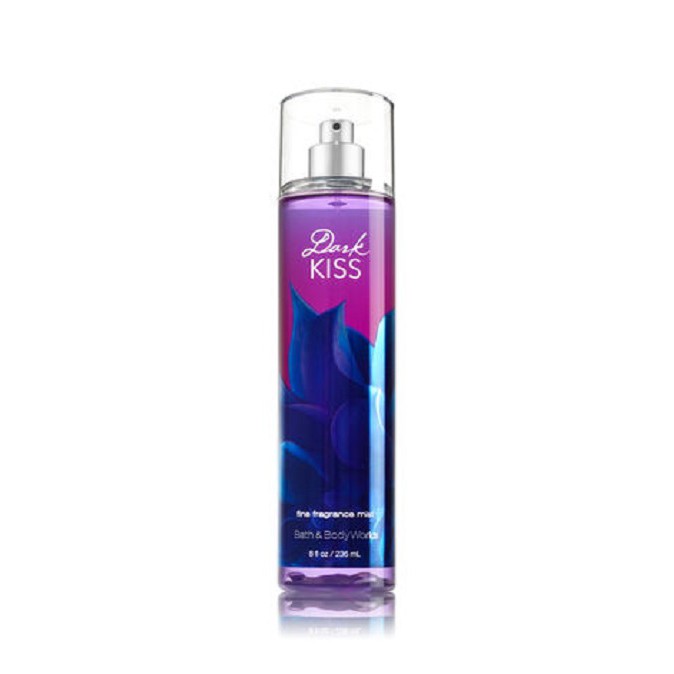 Nước hoa xịt thơm toàn thân Bath & Body Works Fine Fragrance Mist Dark Kiss 236ml (Mỹ)