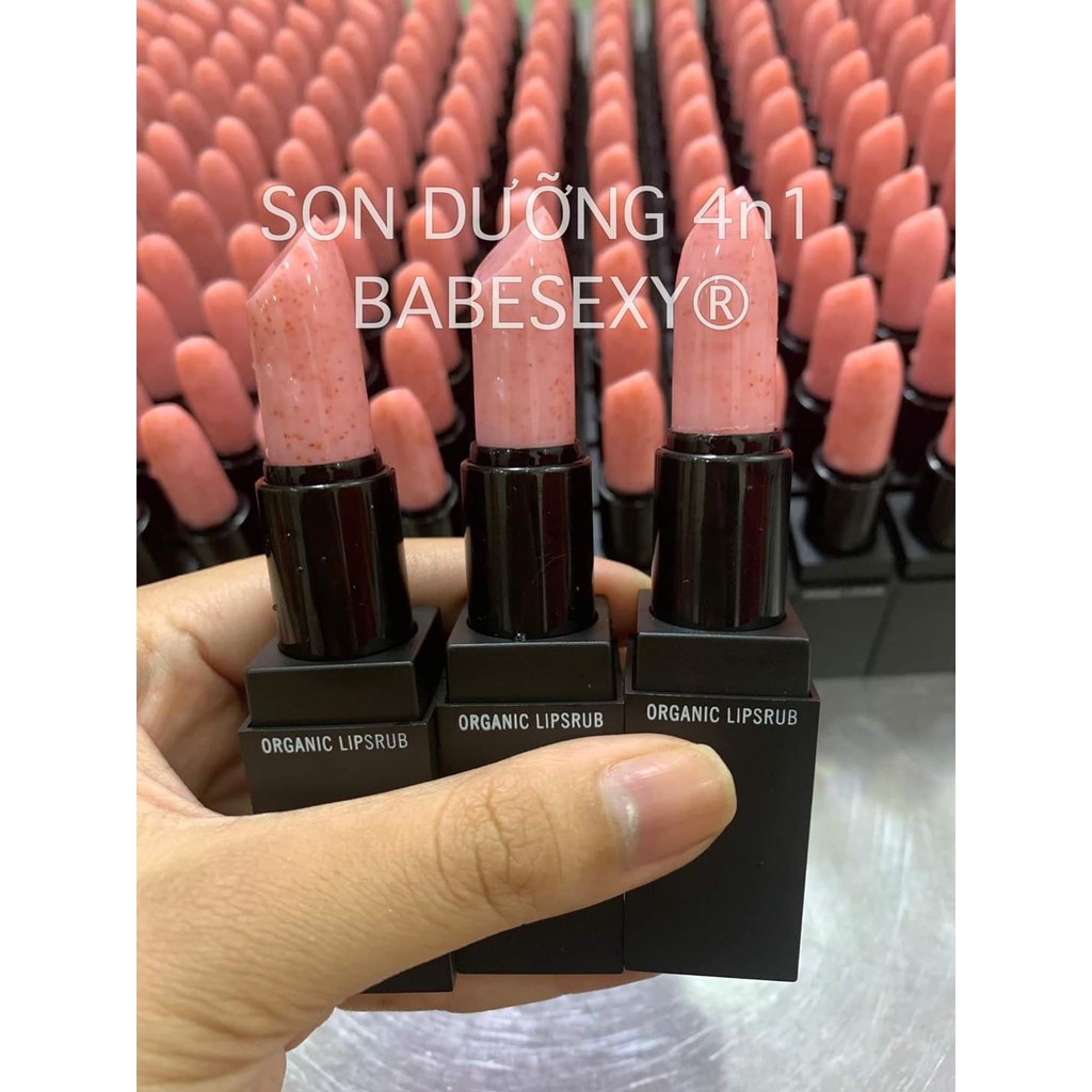 Son Tẩy Tế Bào Chết Môi Đào Crub - 4 in 1 ( TTBC Babesexy ) | BigBuy360 - bigbuy360.vn