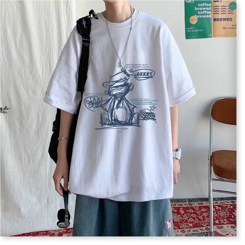 ÁO THUN COTTON NAM,THIẾT KẾ HỌA TIẾT SIÊU NGẦU THỜI TRANG KOKO MI