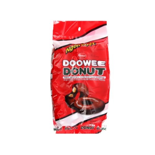 Bánh Doowee Donut Phủ Sôcôla Nhân Kem Trứng (Gói 12 cái) | BigBuy360 - bigbuy360.vn