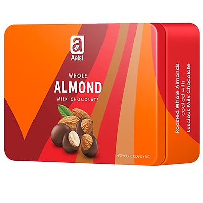 Kẹo socola sữa hạnh nhân almond 150g - ảnh sản phẩm 1