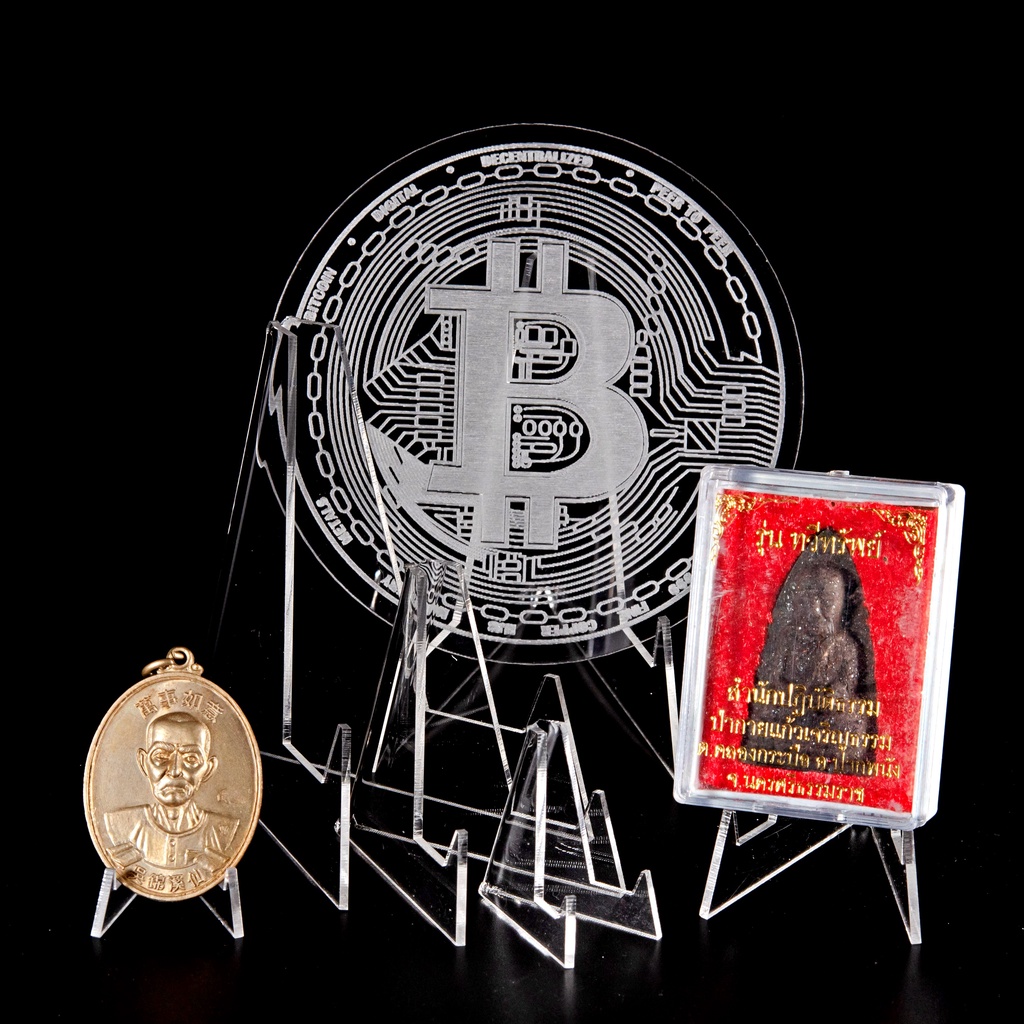 Hộp đựng bùa hộ mệnh Stand Coin Hiển thị sản phẩm Đạo cụ ảnh Hiển thị