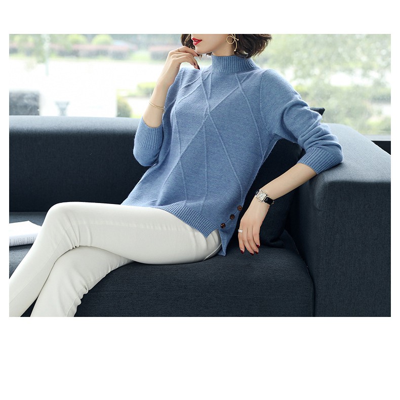 Áo len nữ cách điệu mẫu mới al19