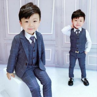 Set bộ vest cao cấp 3 chi tiết cho bé trai 10-30kg