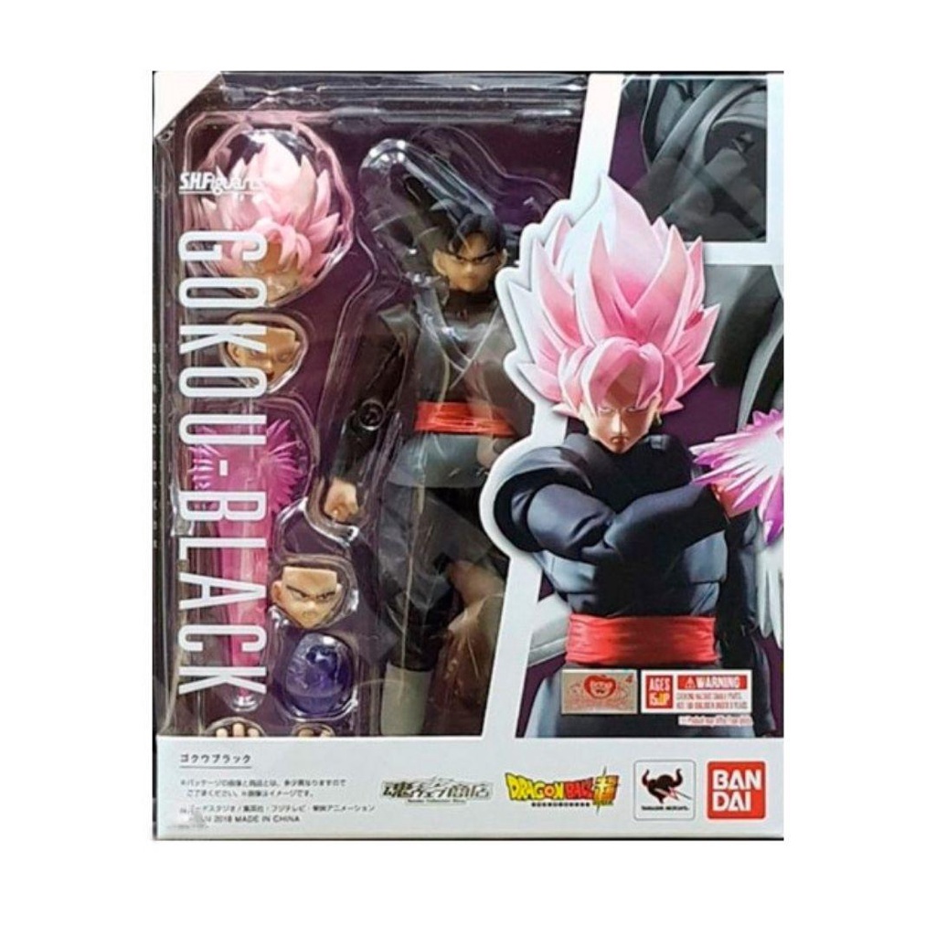 Mô hình Dragon Ball Goku Black 14cm 2018 S.H.Figuarts BANDAI Mô hình có khớp Nhựa PVC CHÍNH HÃNG NHẬT DBSHF07