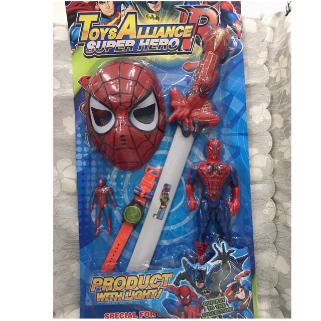 Bộ mặt nạ người nhện spiderman