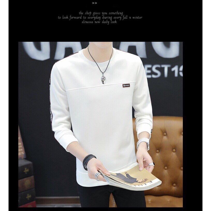 Áo thun nam tay dài phong cách hàn quốc | BigBuy360 - bigbuy360.vn