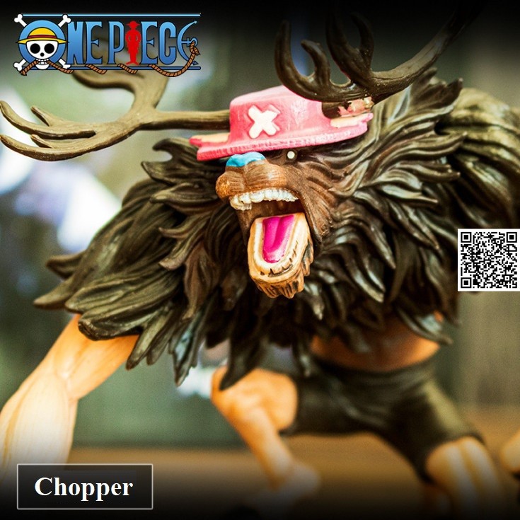 1653 Mô hình Chopper trạng thái siêu quái thú Anime One Piece