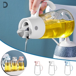Bình đựng dầu ăn bằng thủy tinh nắp lật tự động 550ml