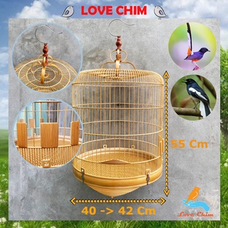 Lồng chim, Lồng Chích Chòe dũi chỉ - magpie robin cage, the big bird cage, white-rumped shama cage LOVECHIM