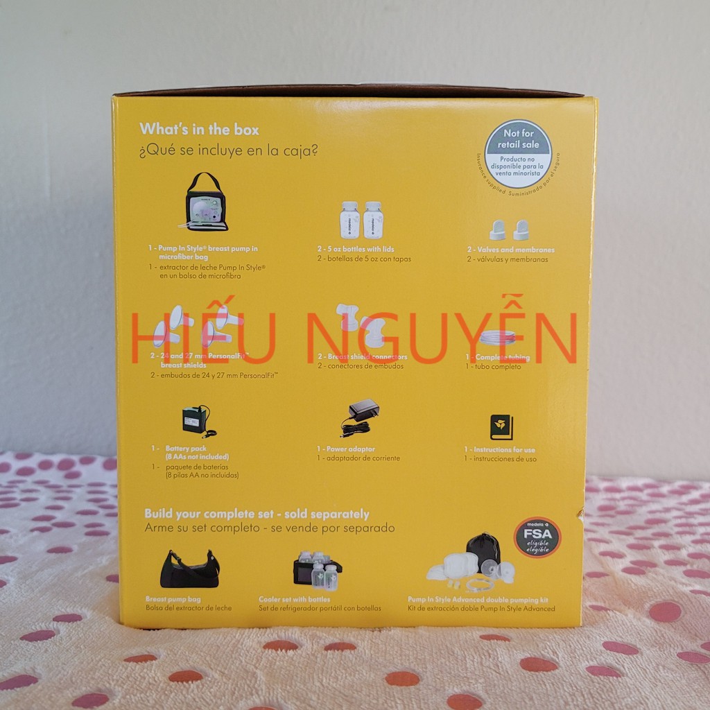 Máy hút sữa Medela Pump Instyle Advanced New Seal & Open Box