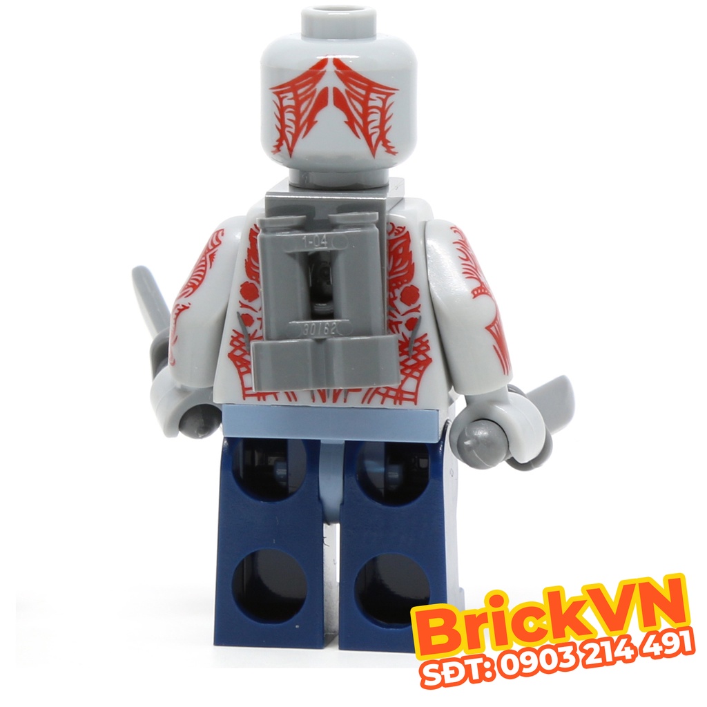 Nhân Vật LEGO Minifigures: Drax - Jet Pack Trong Phim Vệ Binh Giải Ngân Hà