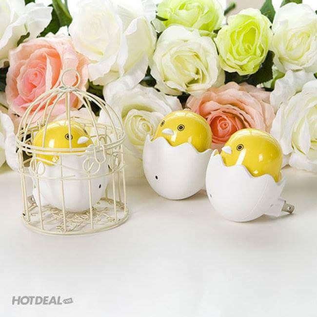 Sỉ 10 đèn ngủ hình chú gà con dễ thương