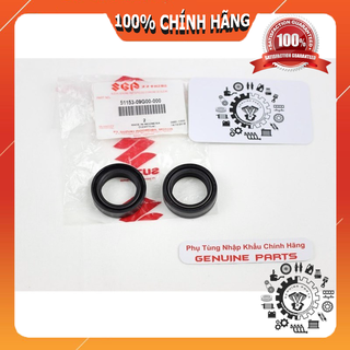 Phốt phuộc trước Satria Raider chính hãng Suzuki Indo, Phốt dầu Phốt chắn bụi Phớt phuộc 51153-09G00-000 / 51571-09G00-0