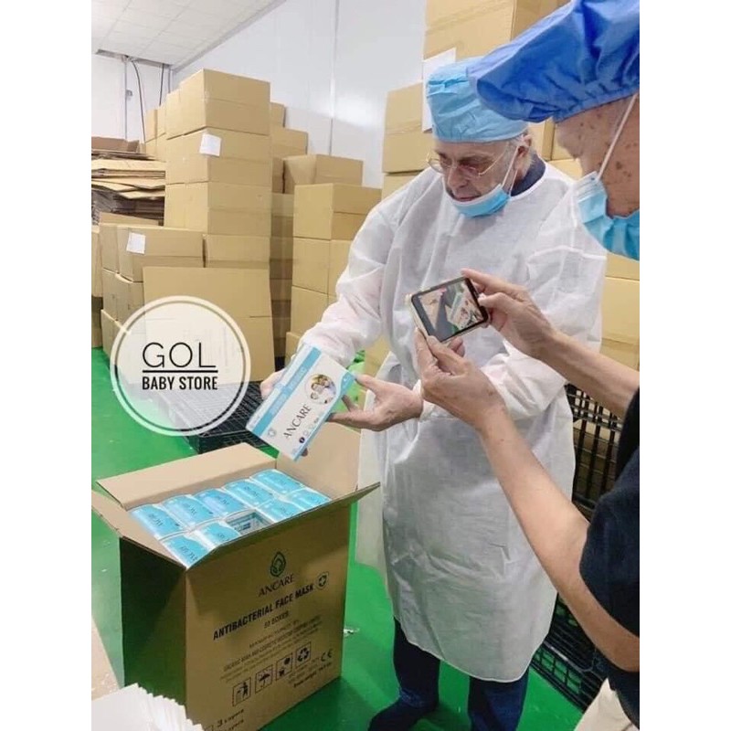 KHẨU TRANG Y TẾ 3 LỚP KHÁNG KHUẨN HỘP 50 CÁI | BigBuy360 - bigbuy360.vn