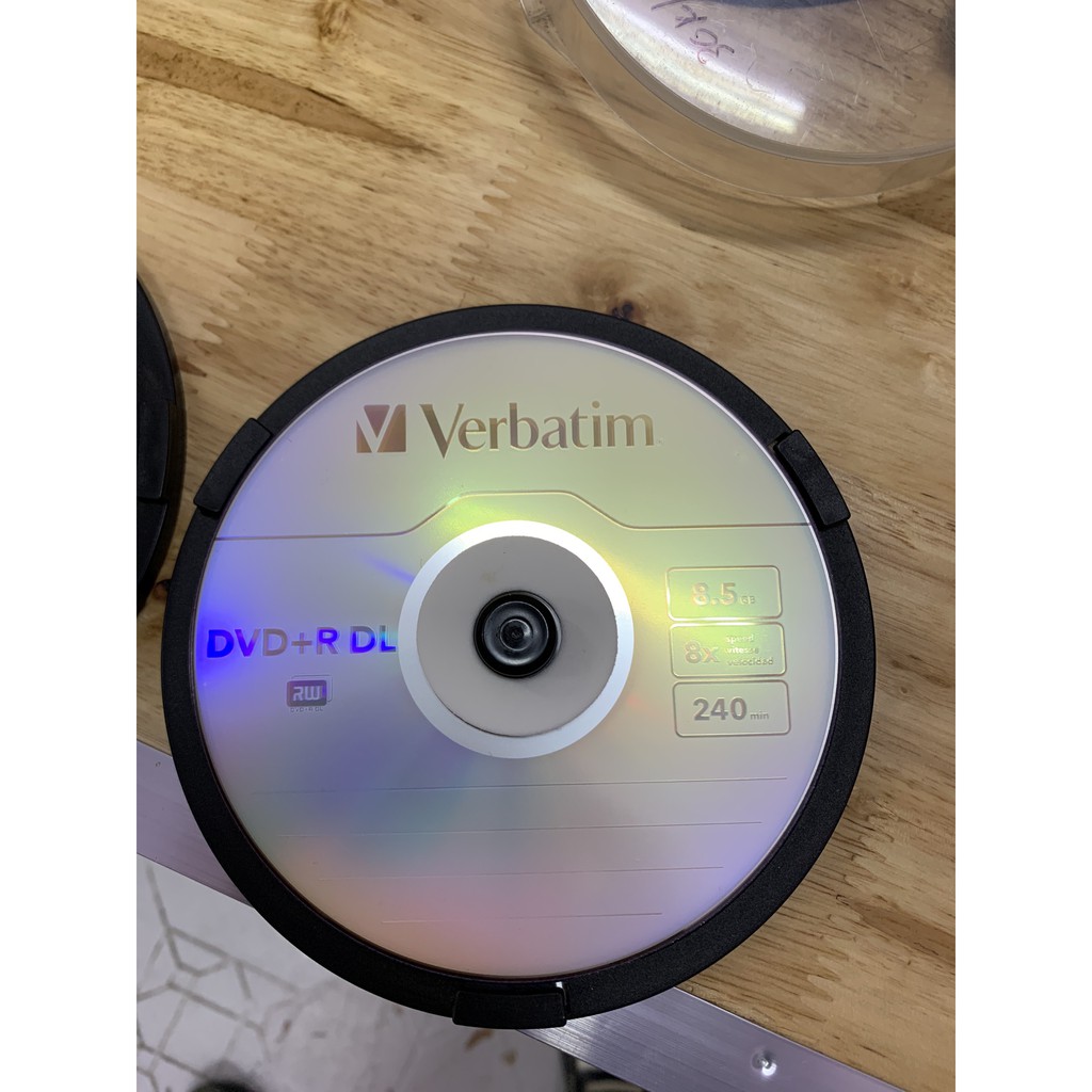 Đĩa DVD+R DL Verbatim 2-8x 240min 8.5Gb Dual Layer