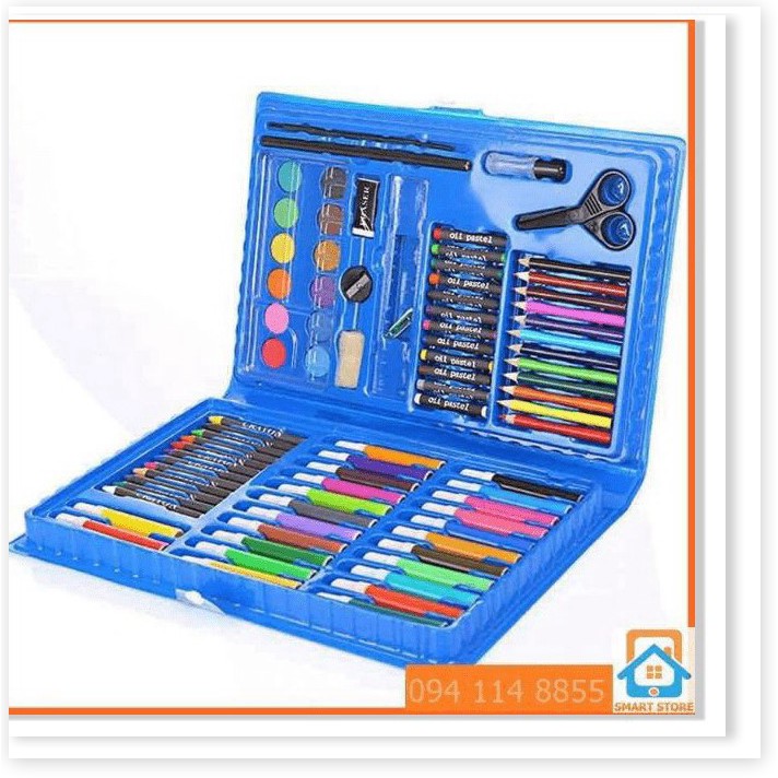 BỘ BÚT CHÌ MÀU 86 MÓN CHO BÉ VUI HỌC
