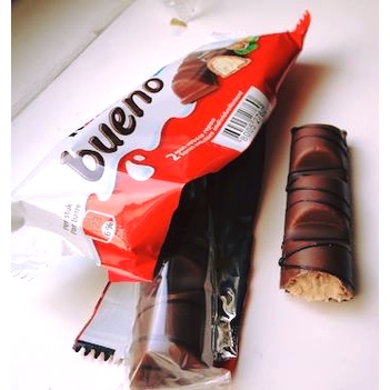 Bánh Socolate Kinder Bueno Nhân Hạt dẻ 43gr x 2 NK Ấn Độ - ÂU CHÂU SHOP