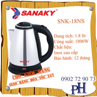 Bình đun siêu tốc sanaky snk-18ns