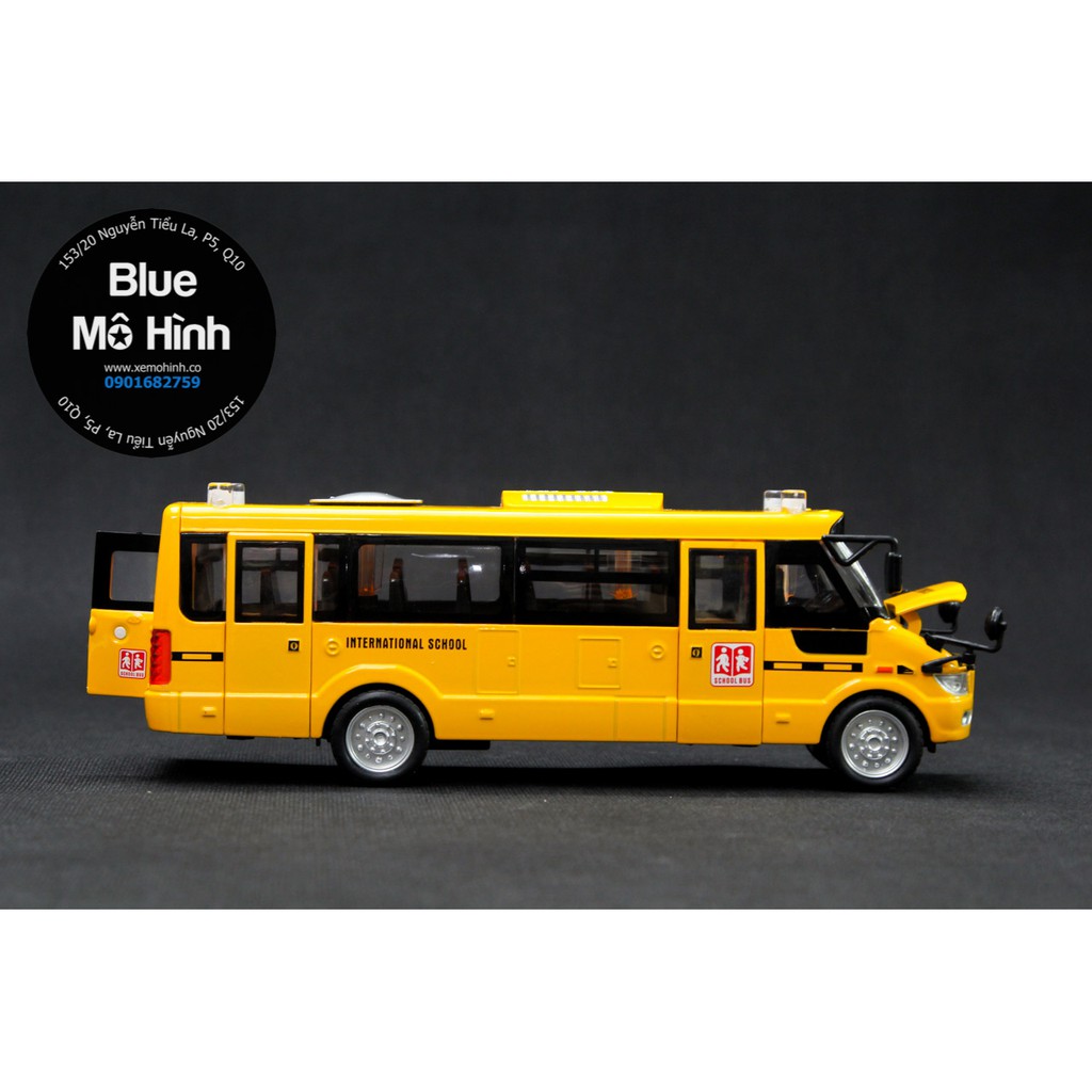 Blue mô hình | Mô hình xe buýt school bus 1:32