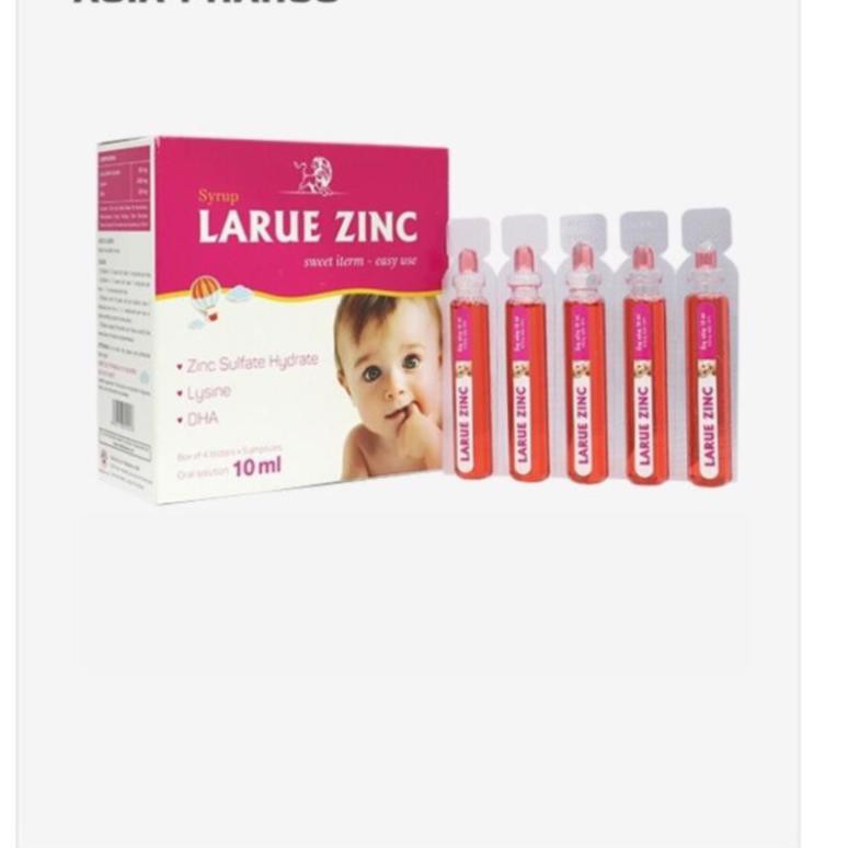 LARUE ZINIC Bổ sung kẽm, lysine, DHA ăn ngon miệng