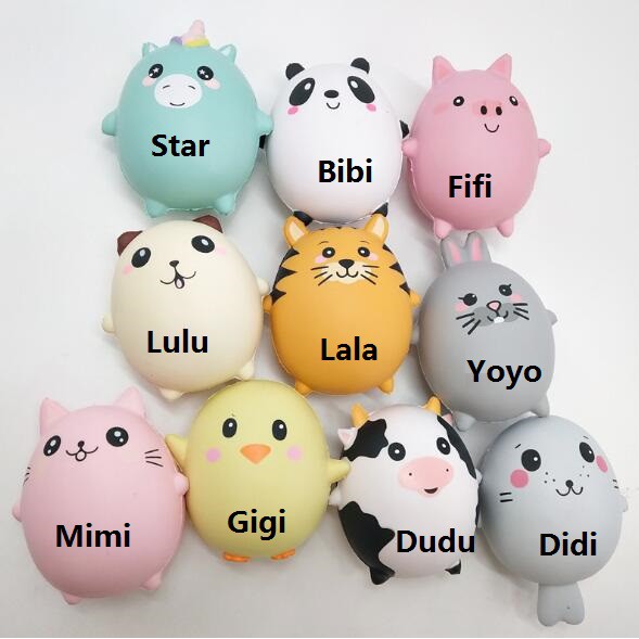 Đồ chơi bóp Squishy hình thú dễ thương