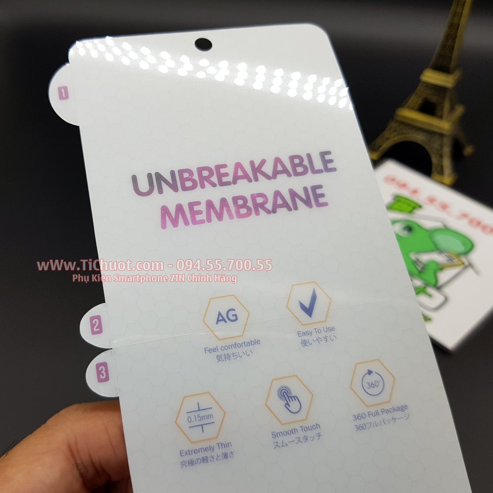 [Nhám Chống Vân Tay] Dán Dẻo PPF Samsung S10 Lite Note 10 Lite Mặt Trước (Cường Lực Dẻo)