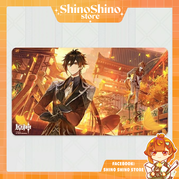 [có sẵn] thảm lót chuột bàn phím Genshin Impact chính hãng từ official shop