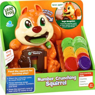 Đồ chơi giáo dục - Sóc con học toán, màu sắc, trái cây thương hiệu LEAPFROG