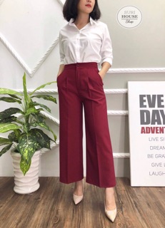 Quần bagy ống sớ dài