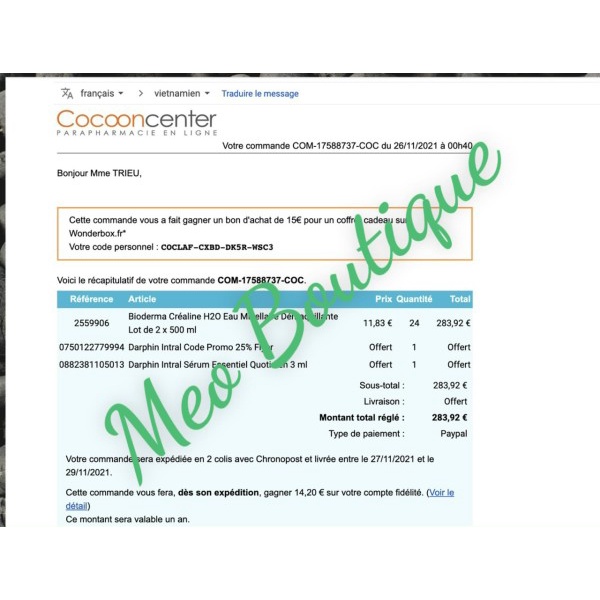 Nước Tẩy Trang Bio Pháp 500ml