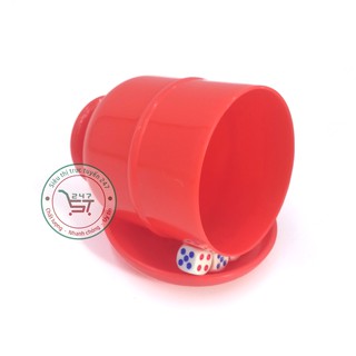 Dụng cụ lắc xí ngầu uống bia phục vụ vui chơi - lắc xúc xắc