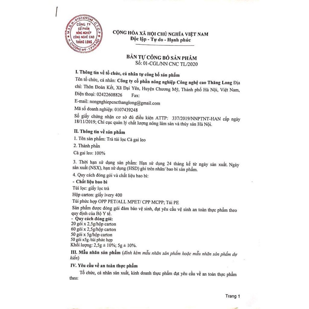 TRÀ TÚI LỌC CÀ GAI LEO SADU MÁT GAN THẢI ĐỘC GAN