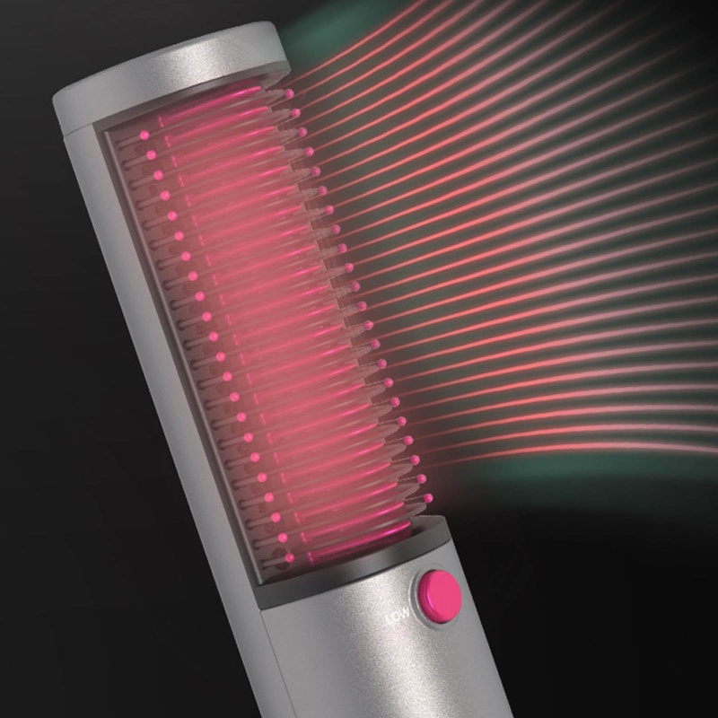 Lược Điện Chải Thẳng Và Uốn Xoăn Tóc Đa Năng YOUYO