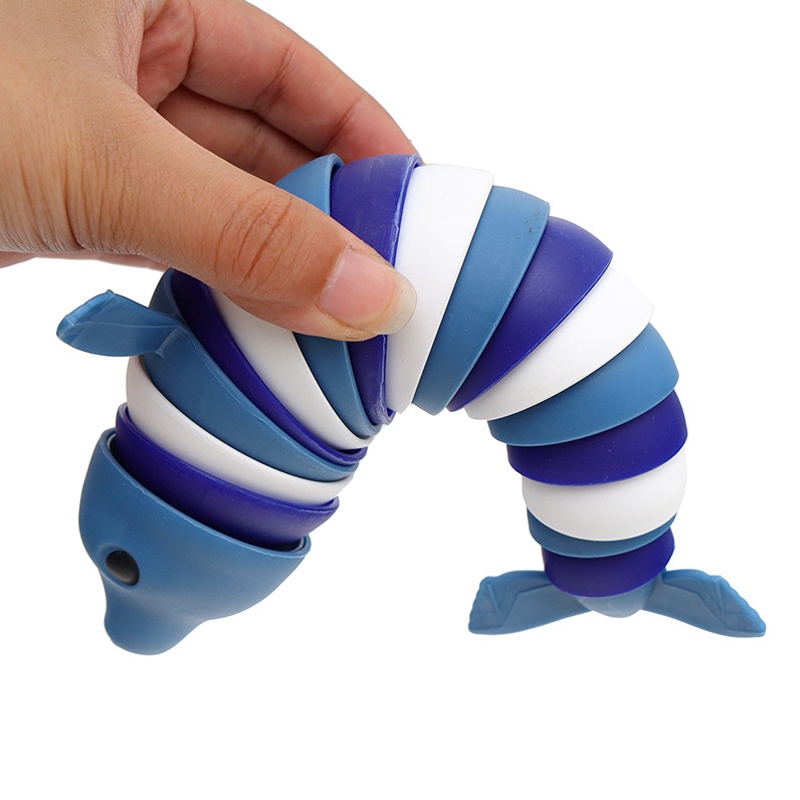 Stress Toy Fidget 3D Marine Shark And Dolphin Stretch Sensory Anti Anxiety Kids gift