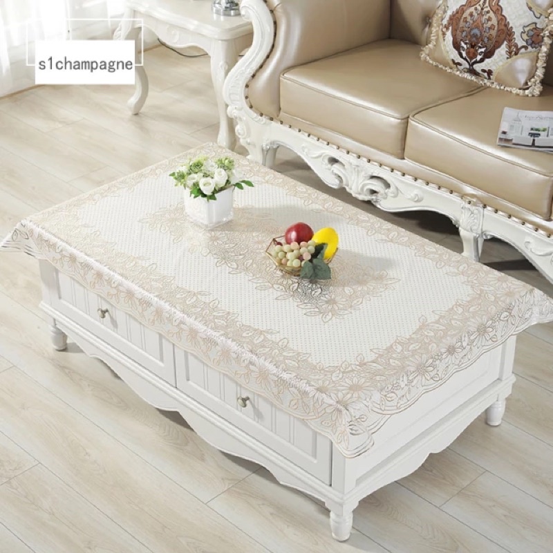 [SIÊU RẺ] Khăn trải bàn Ren Hoa 90x140cm - HÀNG ĐẸP