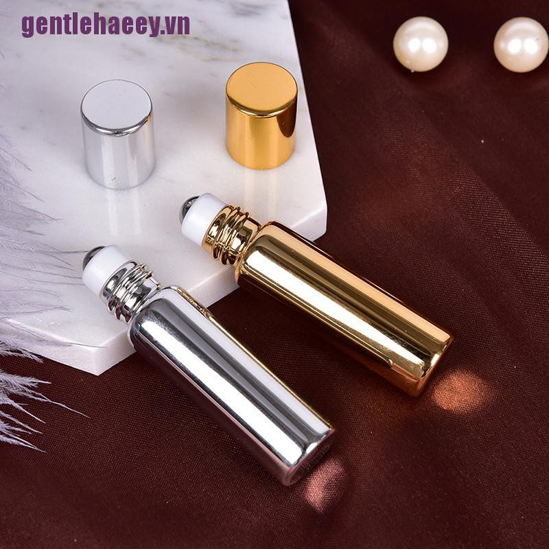 Chai lăn rỗng 5ml độc đáo dùng đựng nước hoa / tinh dầu tiện dụng