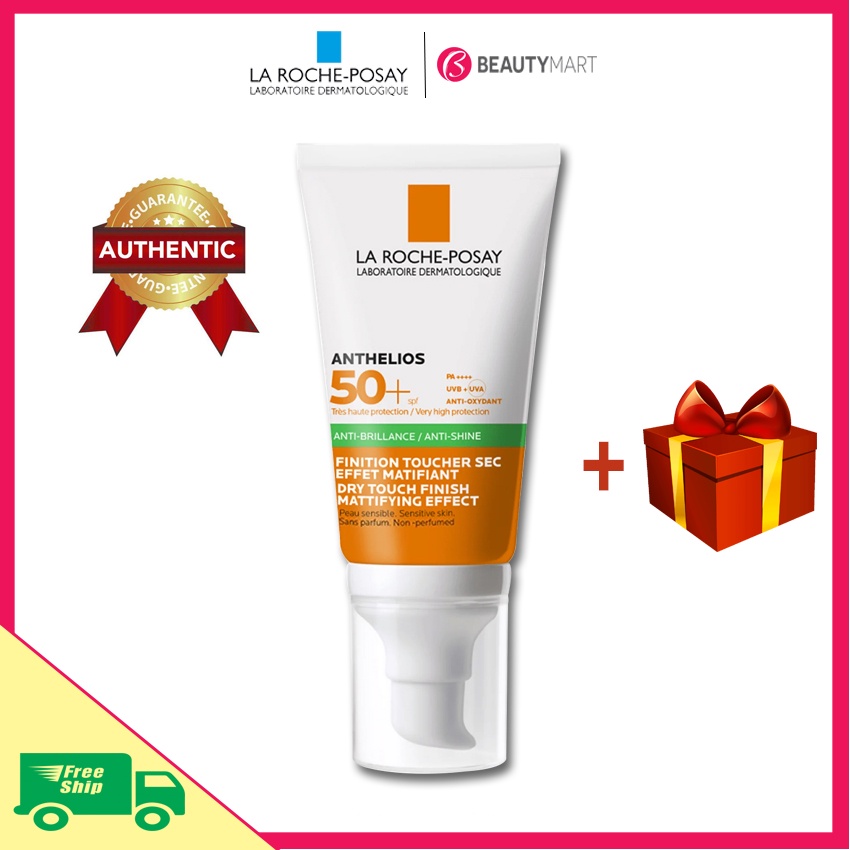 [Freeship+Tặng quà] Kem chống nắng cho da dầu nhạy cảm La Roche Posay Anthelios Xl SPF50+ chính hãng Pháp - BeautyMart