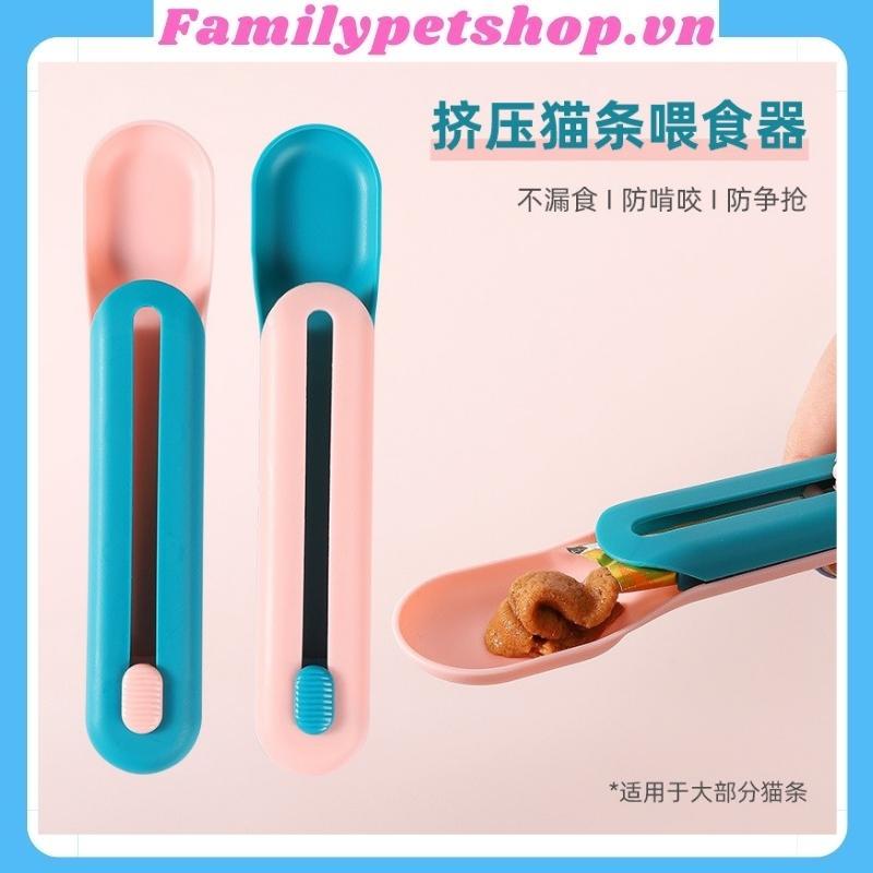 Dụng cụ cho mèo dùng súp thưởng -familypetshop.vn