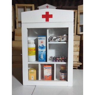 Tủ thuốc y tế gia đình treo tường gọn gàng và tiện ích