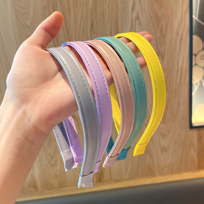 Băng Đô Da PU Phong Cách Cổ Điển Cho Nữ